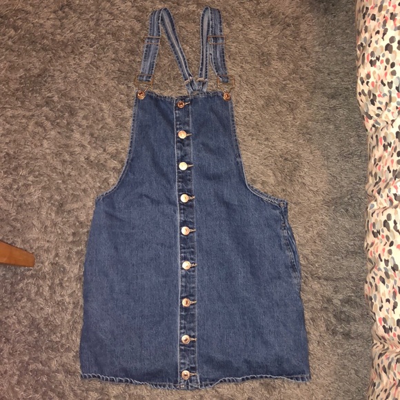 FOREVER 21 OVERALL DRESS - Picture 1 of 4